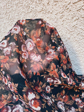 Load image into Gallery viewer, Sheer Floral Maxi Skirt - Size M