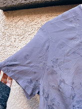 Load image into Gallery viewer, Lilac Silk Blouse - Size M