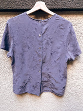 Load image into Gallery viewer, Lilac Silk Blouse - Size M