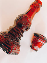 Load image into Gallery viewer, Red Perfume Bottle/Candle Holder