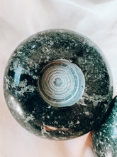 Load image into Gallery viewer, Pair of Green Stone Candle Holders