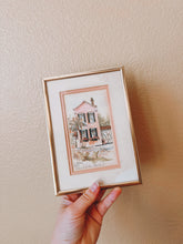 Load image into Gallery viewer, Charleston Pink House Framed Watercolor