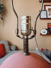 Load image into Gallery viewer, Danish Modern Terracotta Colored Lamp