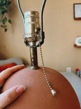 Load image into Gallery viewer, Danish Modern Terracotta Colored Lamp