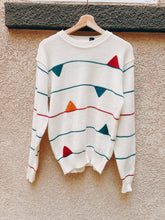 Load image into Gallery viewer, 90s Abstract Sweater - Size M