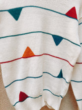 Load image into Gallery viewer, 90s Abstract Sweater - Size M