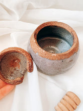 Load image into Gallery viewer, Stoneware Honey Pot