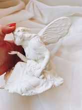 Load image into Gallery viewer, Porcelain Fairy Tea Candle Holder