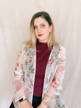 Load image into Gallery viewer, Sheer Floral Cover Up - Size 8