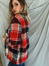 Load image into Gallery viewer, Red, Black, and White Flannel - Size 12