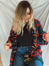 Load image into Gallery viewer, Chunky Hand-knit Southwestern Sweater - Size M/L