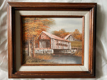 Load image into Gallery viewer, Pair of Framed Fall Paintings