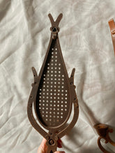 Load image into Gallery viewer, Pair of Faux Rattan Candle Holders