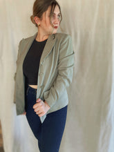 Load image into Gallery viewer, Sage Green Blazer - Size 6P