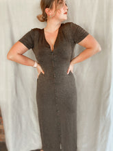 Load image into Gallery viewer, Dark Olive Green Maxi Dress