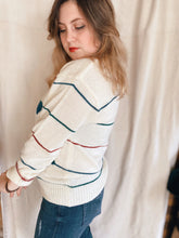 Load image into Gallery viewer, 90s Abstract Sweater - Size M