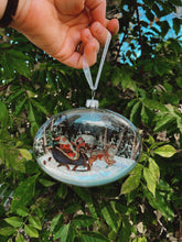Load image into Gallery viewer, Santa Sleigh Ornament