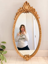 Load image into Gallery viewer, Large Ornate Gold Mirror
