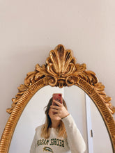 Load image into Gallery viewer, Large Ornate Gold Mirror
