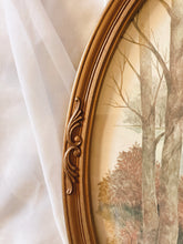 Load image into Gallery viewer, Gold Framed Swan Landscape