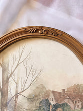 Load image into Gallery viewer, Gold Framed Swan Landscape