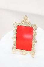 Load image into Gallery viewer, Intricate Gold Photo Frame