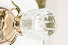 Load image into Gallery viewer, Gold and Glass Candelabra