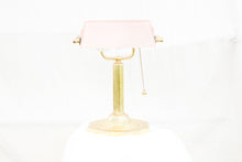Load image into Gallery viewer, Rare Pink Bankers Lamp