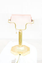 Load image into Gallery viewer, Rare Pink Bankers Lamp