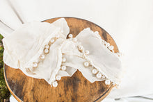 Load image into Gallery viewer, Ivory and Pearl Scarf