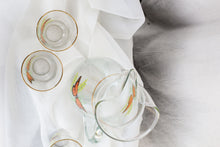Load image into Gallery viewer, Butterfly Pitcher and Trio of Glasses