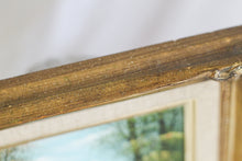 Load image into Gallery viewer, Fall Painting in Gilded Frame