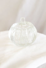Load image into Gallery viewer, Glass Tealight Pumpkin