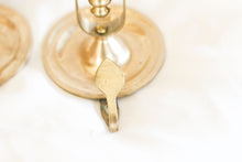 Load image into Gallery viewer, Brass Half Taper Candle Holders