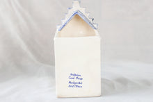 Load image into Gallery viewer, Blue and White House Planter