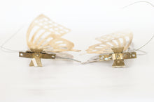 Load image into Gallery viewer, Pair of Brass Butterflies