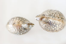 Load image into Gallery viewer, Pair of Vintage Brass Quail