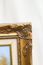 Load image into Gallery viewer, Fall Painting in Gilded Frame