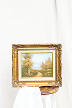 Load image into Gallery viewer, Fall Painting in Gilded Frame