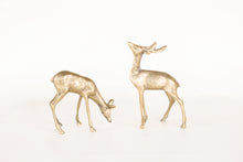 Load image into Gallery viewer, Pair of Brass Deer