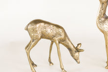 Load image into Gallery viewer, Pair of Brass Deer