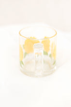 Load image into Gallery viewer, Glass Sunflower Coffee Mug