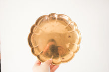Load image into Gallery viewer, Floral Brass Dish