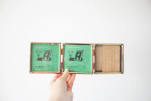 Load image into Gallery viewer, Gold Trifold Photo Frame