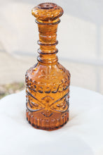 Load image into Gallery viewer, Amber Glass Decanter