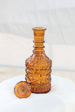 Load image into Gallery viewer, Amber Glass Decanter