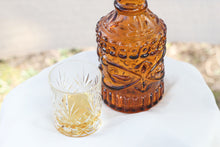 Load image into Gallery viewer, Amber Glass Decanter