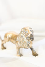Load image into Gallery viewer, Brass Lion Figurine