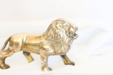 Load image into Gallery viewer, Brass Lion Figurine
