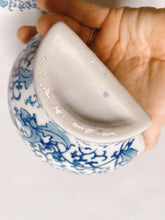 Load image into Gallery viewer, Blue and White Wall Hanging Vases